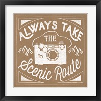 The Great Outdoors VIII Framed Print