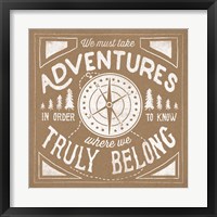 The Great Outdoors X Framed Print