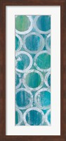 Stack of Tubes Blue II Fine Art Print
