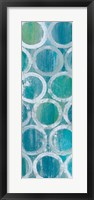 Stack of Tubes Blue II Fine Art Print