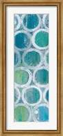 Stack of Tubes Blue III Fine Art Print