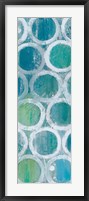 Stack of Tubes Blue III Fine Art Print