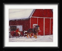 Red Barn Fine Art Print