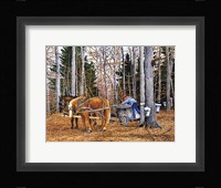 Gathering The Sap Fine Art Print
