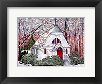 Chapel At Chautauqua Fine Art Print