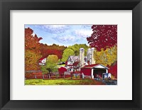 Covered Bridge And Buggy, Lancaster Co, Pa Fine Art Print