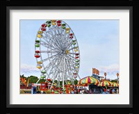 Ferris Wheel Erie County Fair, Hamburg Ny Fine Art Print