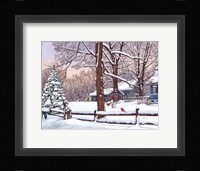 New Oregon Road - Cardinals, Eden Ny Fine Art Print