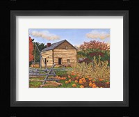 Pumpkin Patch At Mumford Ny Fine Art Print