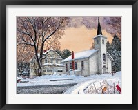 Saint Mary's Church - New Oregon, Ny Fine Art Print