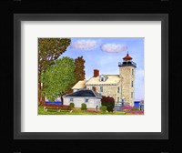 Sodus Bay Lighthouse, Lake Ontario, Sodus Point, Ny Fine Art Print