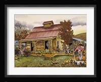 Pumpkin Shed Fine Art Print
