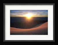Curved Dune Spot Removed Fine Art Print