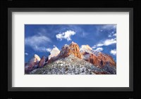 Zion Mountain Clouds Fine Art Print