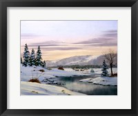 Winter Landscape 31 Fine Art Print