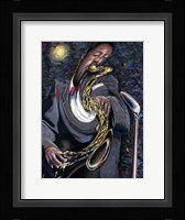 S For Sax Fine Art Print