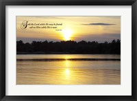 Northern Sunset Framed Print