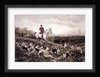 Hounds Feathering Fine Art Print