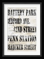 Over and Under NYC Transit Fine Art Print