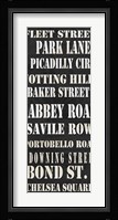 London Streets Fine Art Print
