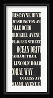 Miami Streets Fine Art Print