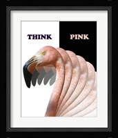 Think Pink Flamingo Fine Art Print