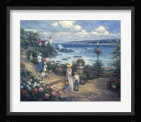 Seaside Stroll Fine Art Print