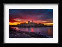Sunrise over Nubble Light Fine Art Print