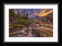Indian Peaks Sunset Fine Art Print