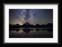 Jackson Lake Milky Way Fine Art Print