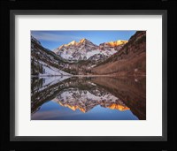 Maroon Bells Alpenglow Fine Art Print