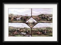 Steeple Chase Incidents (5 Up) Fine Art Print