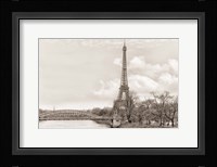 Eiffel Tower, Seine and Pont Rouelle Fine Art Print