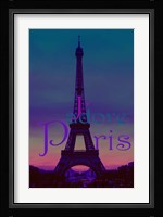 J'adore Paris - Eiffel Tower Fine Art Print