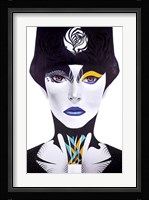 Blue Lip Fine Art Print