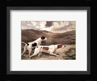 Tense Moment (Pointers) Fine Art Print