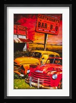 Cartwrights BBQ Fine Art Print