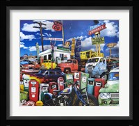 El Paso Truck Salvage Fine Art Print