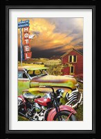 Ranch House Motel Fine Art Print
