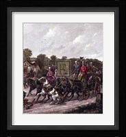 Returning from the Derby Fine Art Print