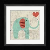 Ada's Elephant Framed Print