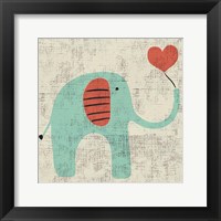 Ada's Elephant Framed Print