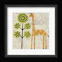 Ada's Giraffe Framed Print