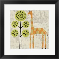 Ada's Giraffe Framed Print