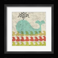 Ada's Whale Framed Print