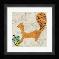 Ada's Squirrel Framed Print