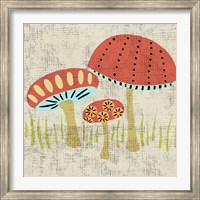 Ada's Mushrooms Fine Art Print