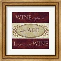 Wine Phrases III Fine Art Print
