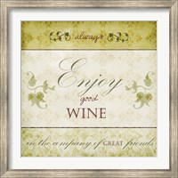 Wine Phrases VI Fine Art Print