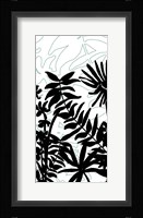 Rainforest Ferns II Framed Print